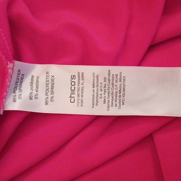 Chicos bright pink top - Picture 4 of 5